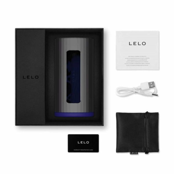 App Controlled | Lelo F1S V2 Blue Stroker App Controlled App Controlled