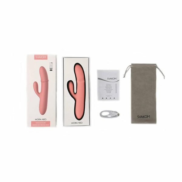 App Controlled | Mora Neo Interactive Rabbit Vibrator With Thrusting Rings App Controlled App Controlled