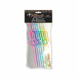 Bachelorette | Glitterati Silly Penis Straw Set Bachelorette Bachelorette