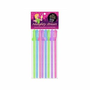 Bachelorette | Glow In The Dark Penis Straws Bachelorette Bachelorette