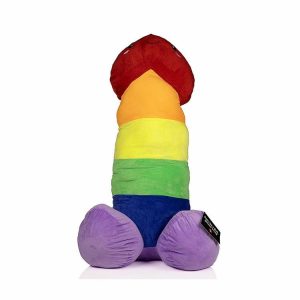 Bachelorette | Rainbow Penis Plushie 100Cm Bachelorette Bachelorette