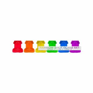 Bachelorette | Rainbow Shot Glass Set Bachelorette Bachelorette