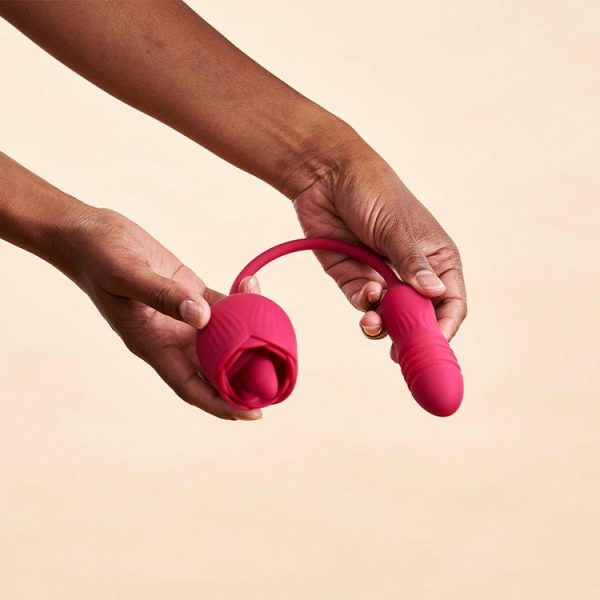 Bullet Vibrators | Wild Rose Dual Stimulating Vibrator Bullet Vibrators Bullet Vibrators