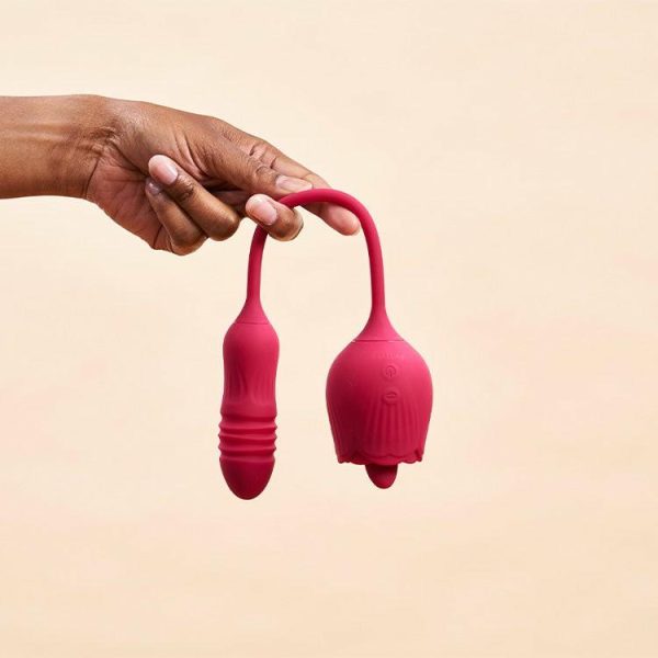 Bullet Vibrators | Wild Rose Dual Stimulating Vibrator Bullet Vibrators Bullet Vibrators