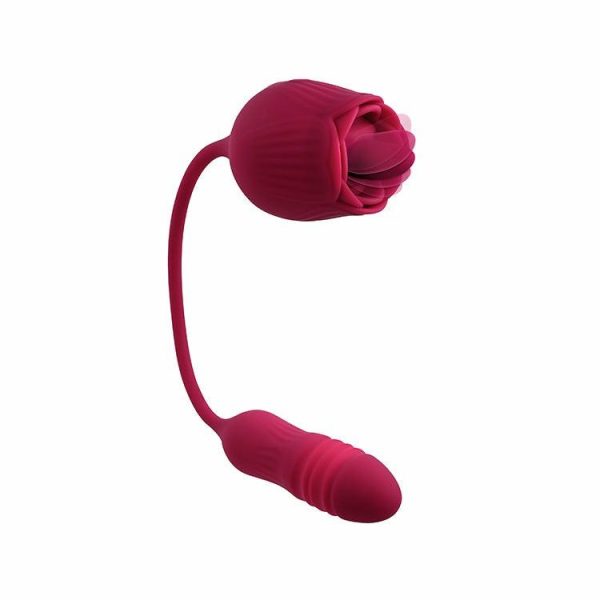 Bullet Vibrators | Wild Rose Dual Stimulating Vibrator Bullet Vibrators Bullet Vibrators