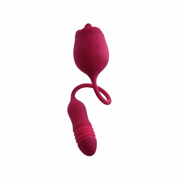 Bullet Vibrators | Wild Rose Dual Stimulating Vibrator Bullet Vibrators Bullet Vibrators