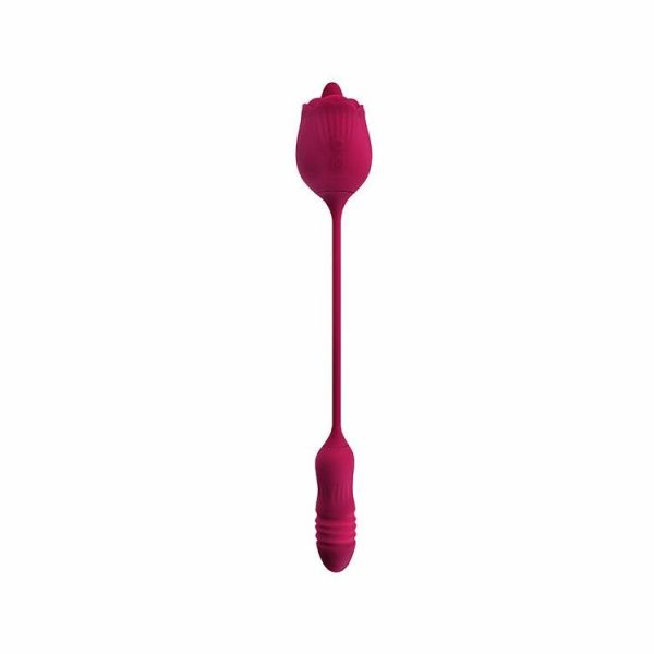 Bullet Vibrators | Wild Rose Dual Stimulating Vibrator Bullet Vibrators Bullet Vibrators