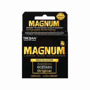 Condoms | Magnum Gold – 3 Pack Sexual Wellness Condoms