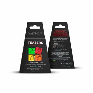 Flavored Lube | Wicked Teaser Fresh Fruit Lubricant Taster Set Flavored Lube Flavored Lube