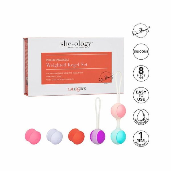 Kegel Toys | She-Ology Weighted Kegel Set Kegel Toys Kegel Toys