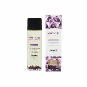 Massage | Amethyst Sweet Almond Crystal Massage Oil Massage Massage