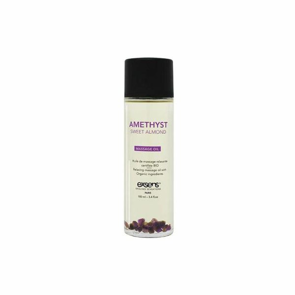 Massage | Amethyst Sweet Almond Crystal Massage Oil Massage Massage