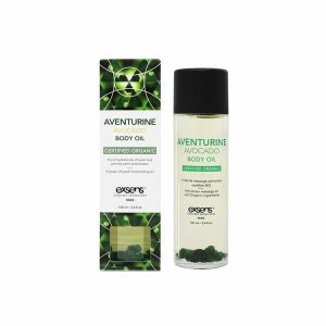 Massage | Aventurine Avocado Crystal Body Oil Massage Massage