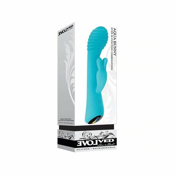 Rabbit Vibrators | Flexible Aqua Bunny – Teal Rabbit Vibrators Rabbit Vibrators