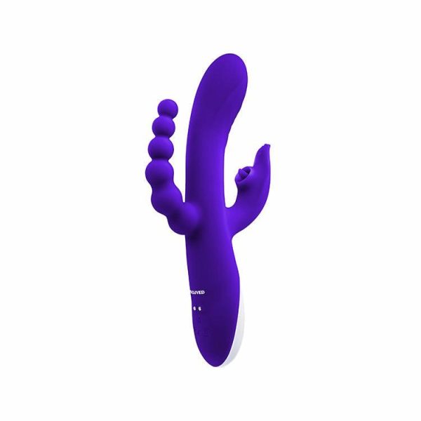 Rabbit Vibrators | Lick Me Triple Stim Vibrator Rabbit Vibrators Rabbit Vibrators