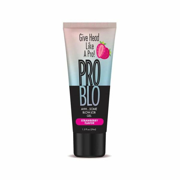 Sensitizers | Pro Blo Strawberry Flavored Warming Edible Gel Sensitizers Sensitizers