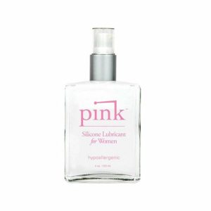 Silicone Lube | Pink Silicone Lubricant Glass Bottle Lube Silicone Lube