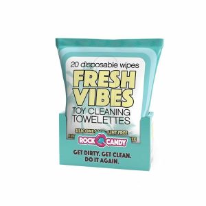 Toy Cleaners | Fresh Vibes Toy Wipes 20Pk Sexual Wellness Toy Cleaners