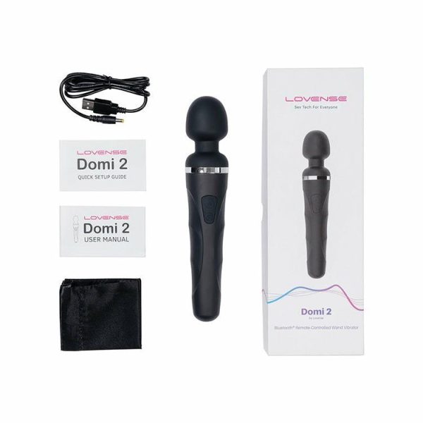 Wands | Domi 2 Bluetooth Controlled Wand Vibrator Vibrators Wands